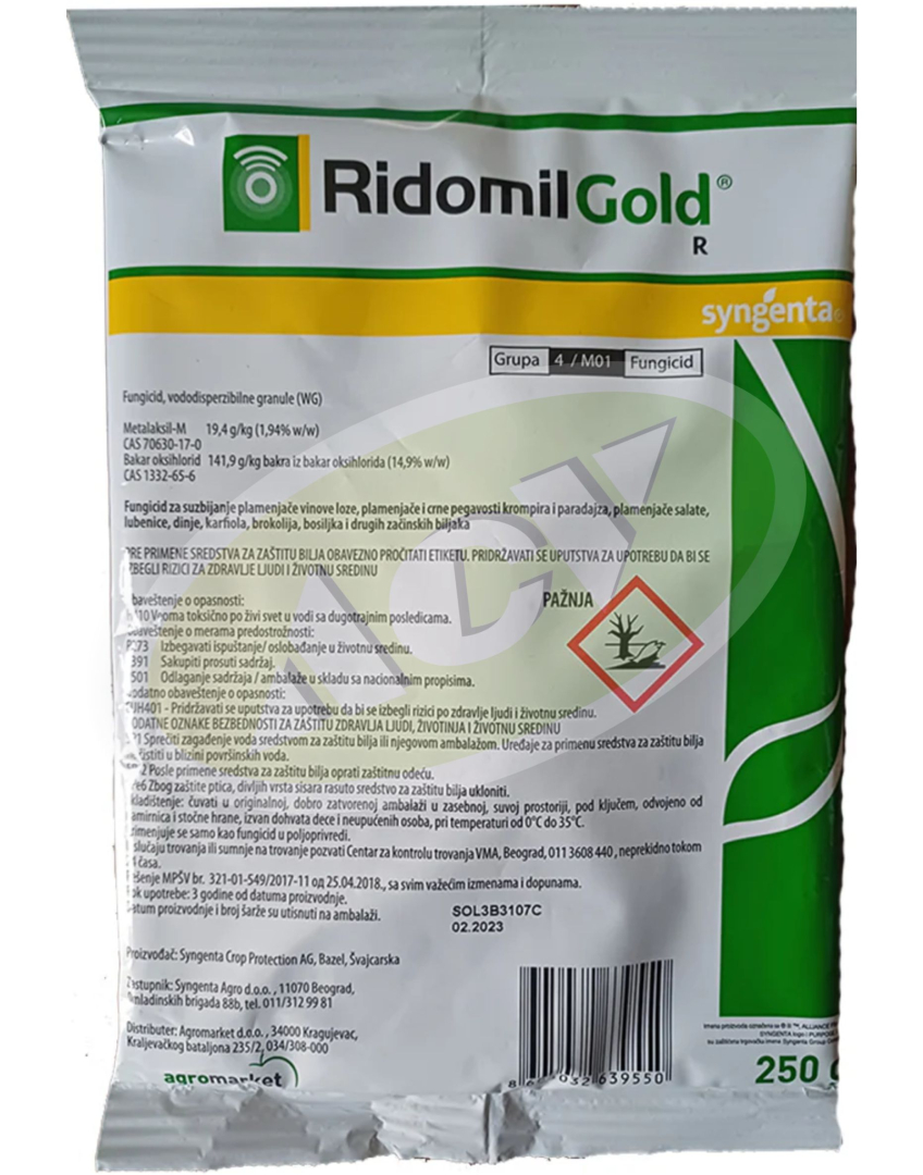 RIDOMIL GOLD R 250G