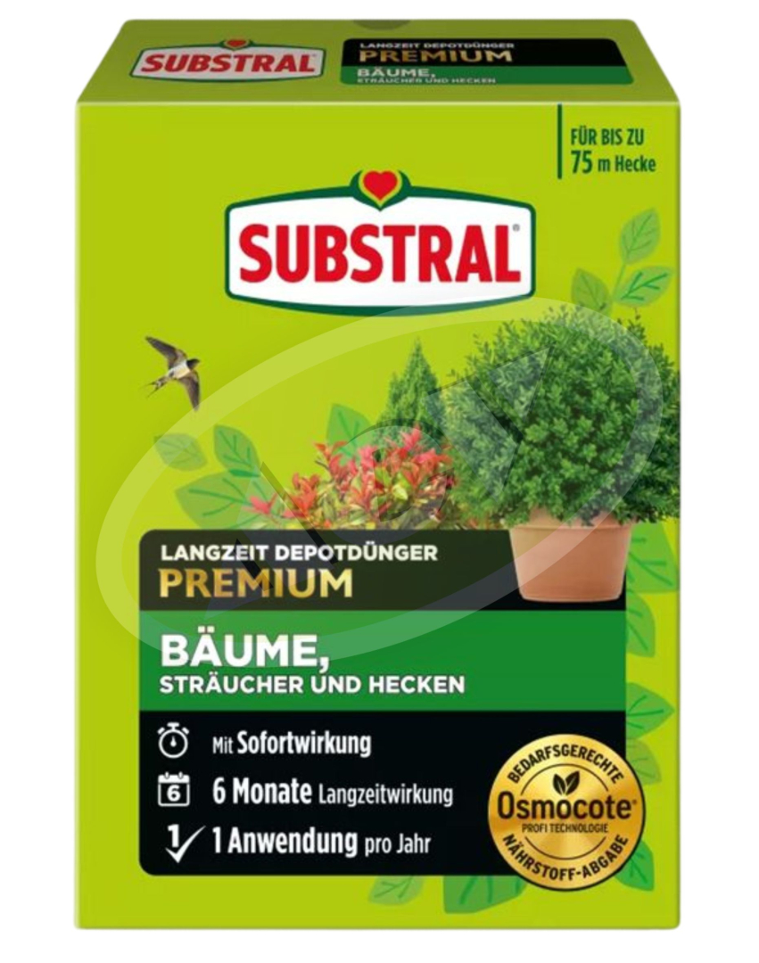 OSMOCOTE ZA TUJE I ZIVU OGRADU 1500GR SUBSTRAL