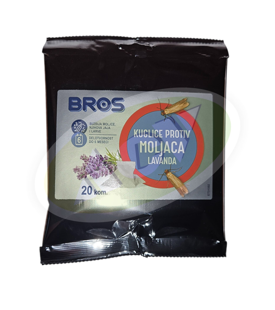 BROS KUGLICE PROTIV MOLJACA 20KOM