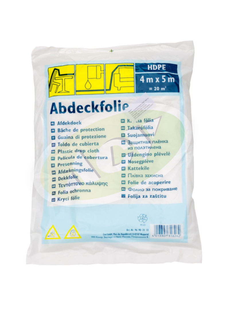 FOLIJA ZA POKRIVANJE 4X5M