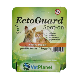 ECTOGUARD SPOT ON 1,5ML ZA MALE PSE I MACKE