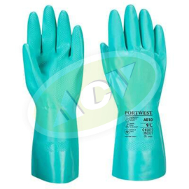 RUKAVICE GUMENE ZELENE A810 NITROSAFE PORTWEST